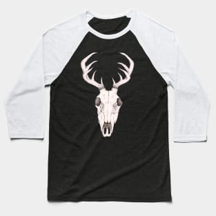 Deer Skull Baseball T-Shirt